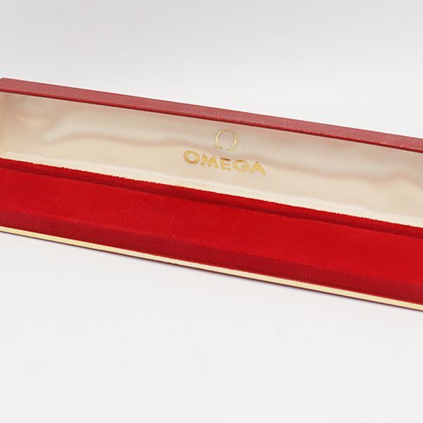 良品 オメガ 空箱 腕時計用 アンティーク ヴィンテージ 赤/レッド