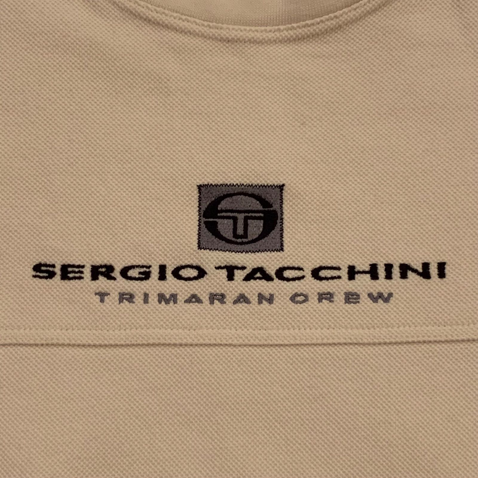 Sergio Tacchini セルジオタッキーニロゴ刺繍スウェットベスト - ベスト