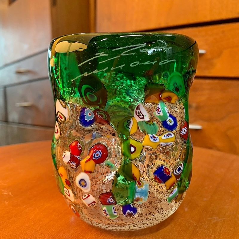 ベネチアングラス ミラノ タンブラー グラス イタリア製 ムラーノ