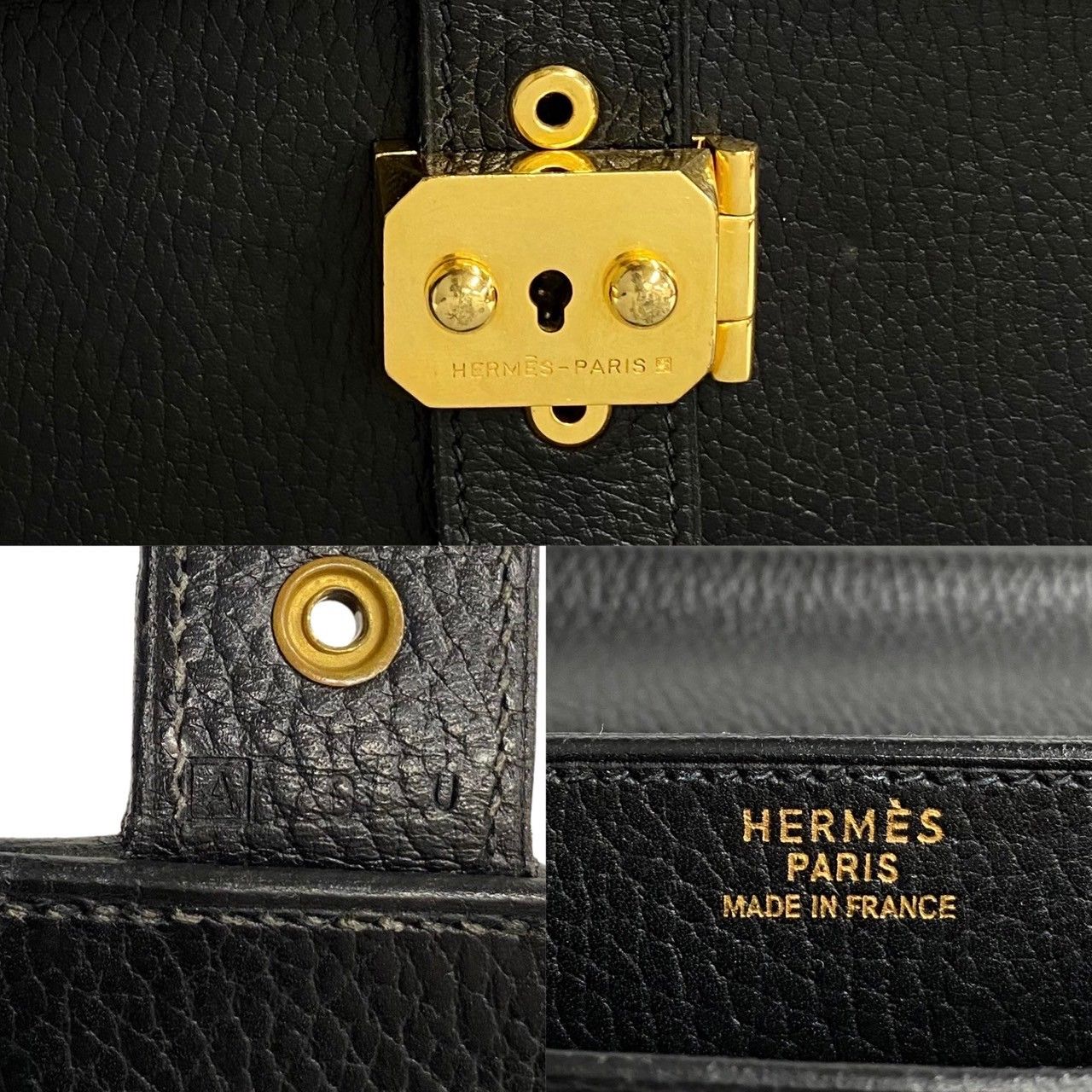 極 美品 □A 刻印 HERMES エルメス サックアデペッシュ トリヨン