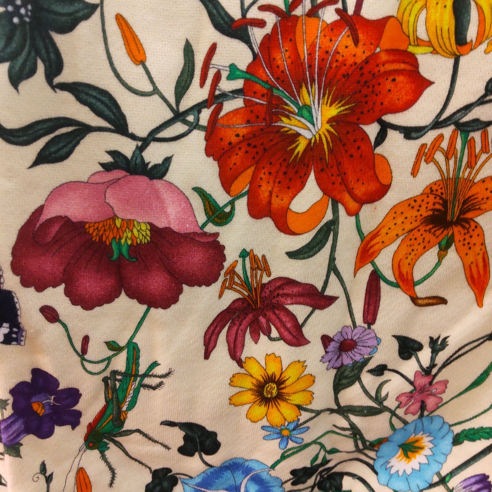 綺麗！GUCCI グッチ フローラル ロゴプリント スウェット トレーナー 