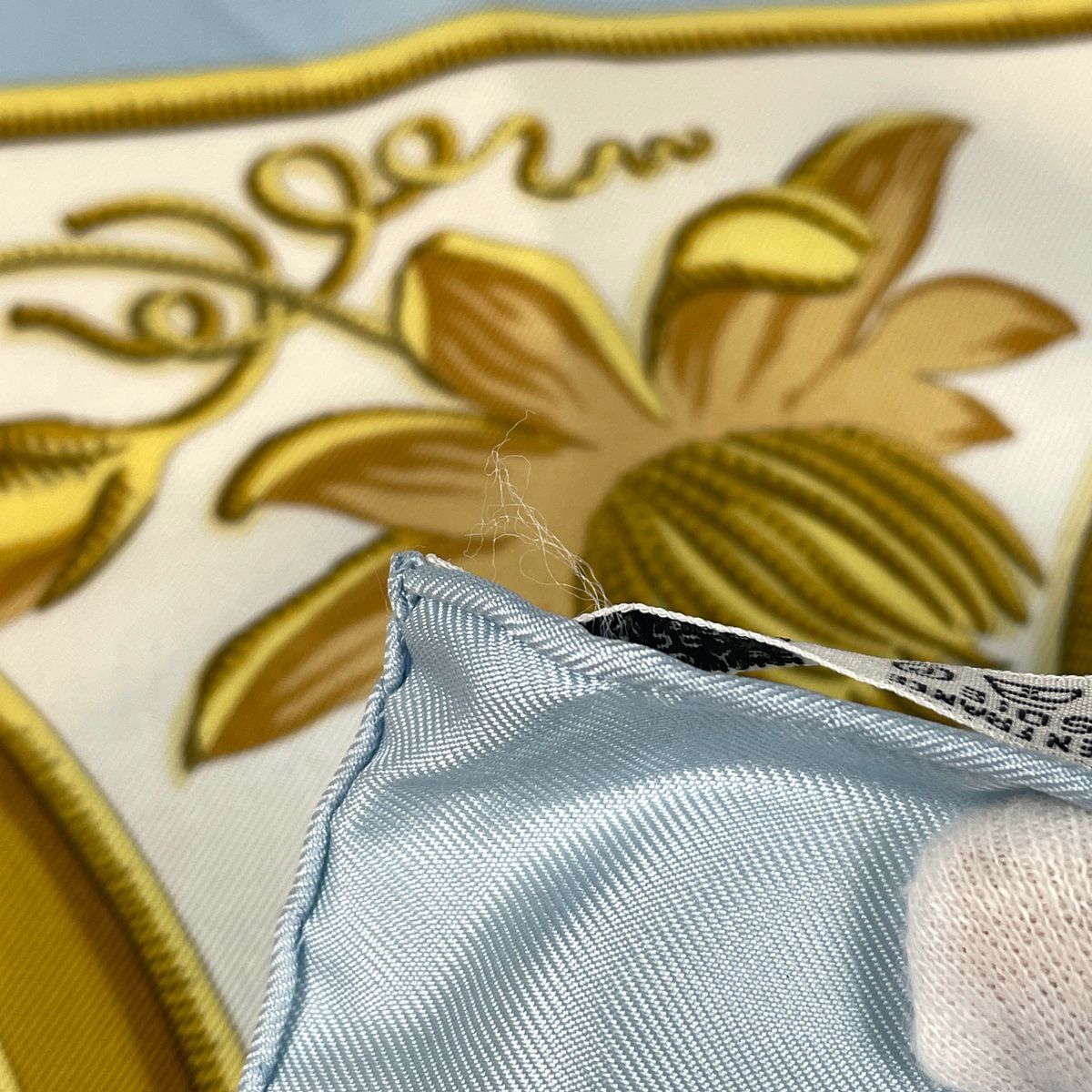 エルメス HERMES カレ 90 Caraibes カリブ鳥 スカーフ シルク