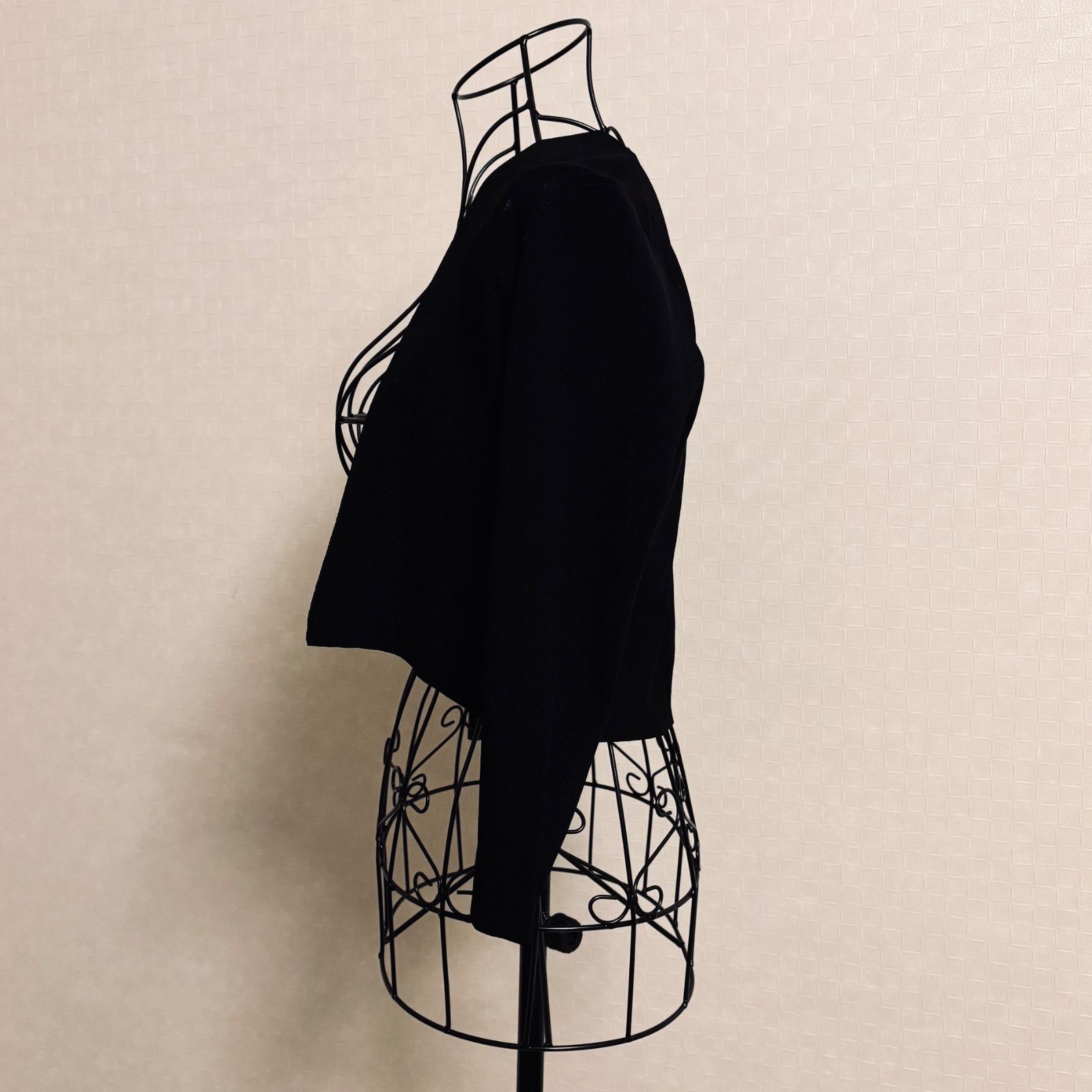 XSサイズ Mプルミエクチュール ショート丈ボレロ ブラック 34 P