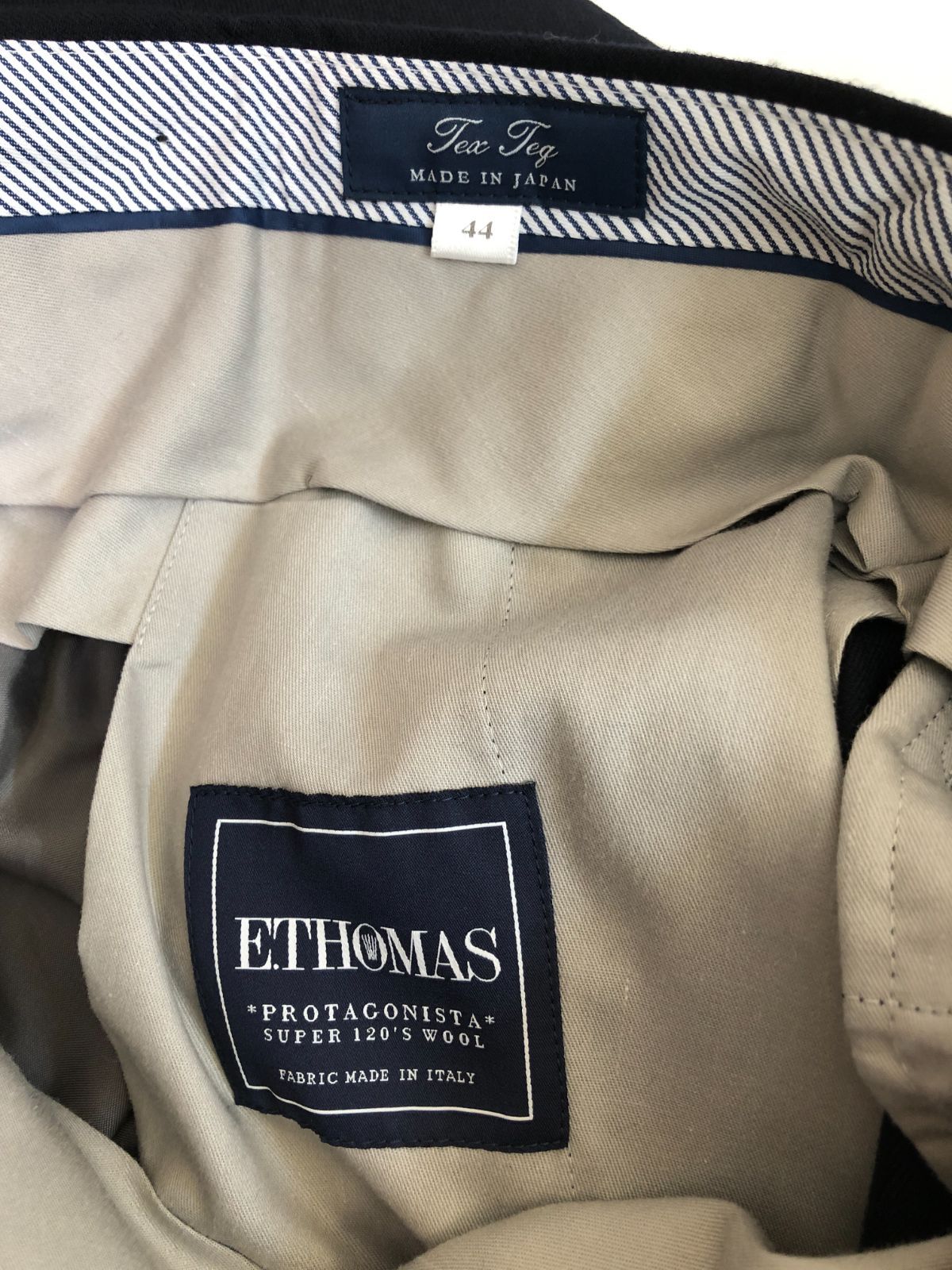 コ Maker's Shirt 鎌倉シャツ E.THOMAS TexTeq スラックス