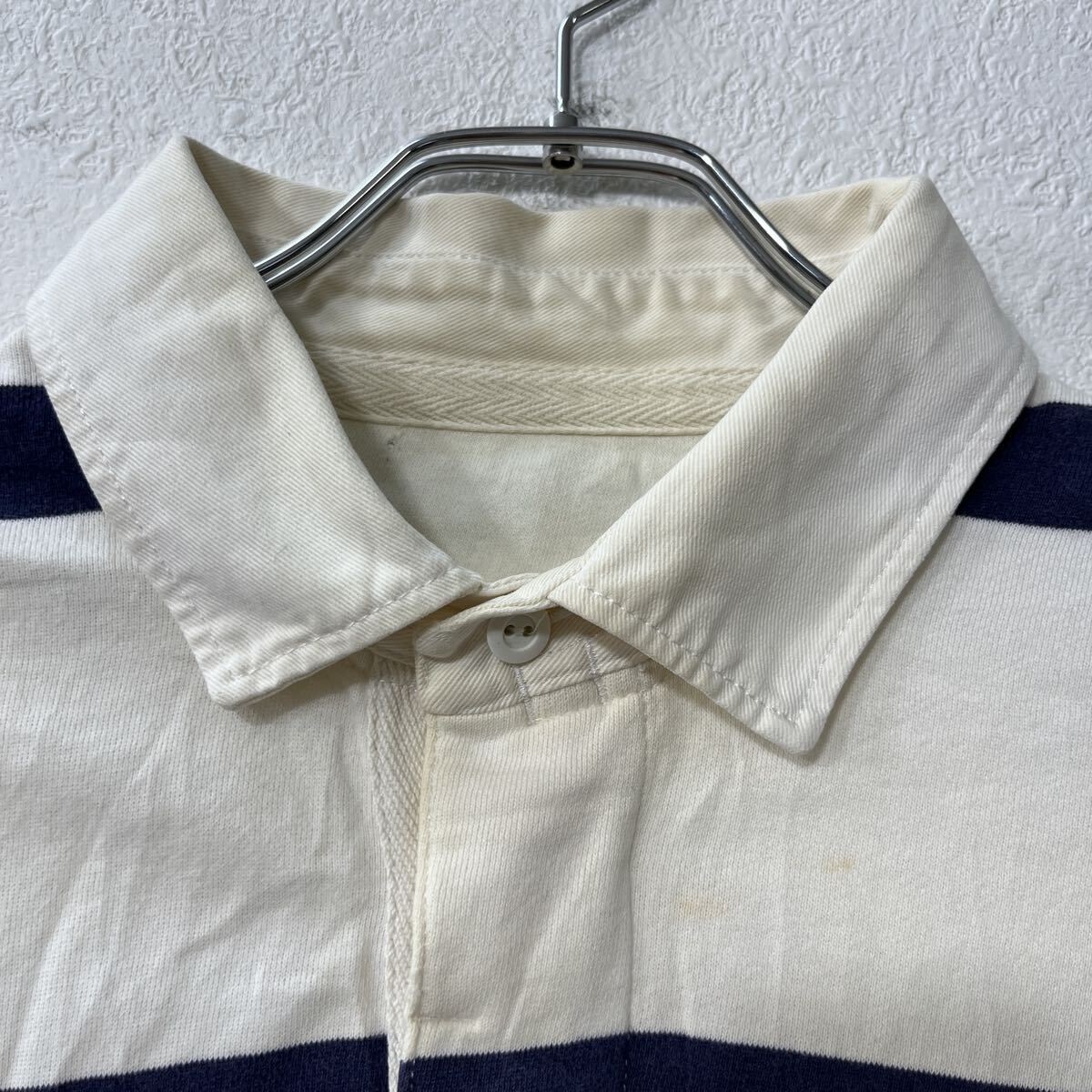 POLO RALPH LAUREN 長袖 ラガーシャツ L～ ホワイト ポロ ラルフ
