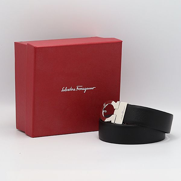 SalvatoreFerragamo サルヴァトーレフェラガ　ブラウンベルト サルヴァトーレ フェラガモ Salvatore Ferragamo レザーベルト