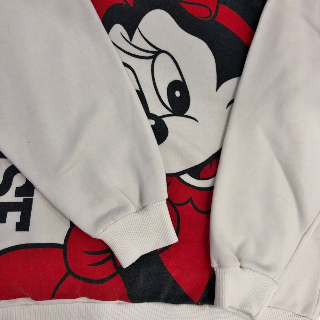 80年代 USA製 Disney ディズニー ミニーマウス 大判プリント