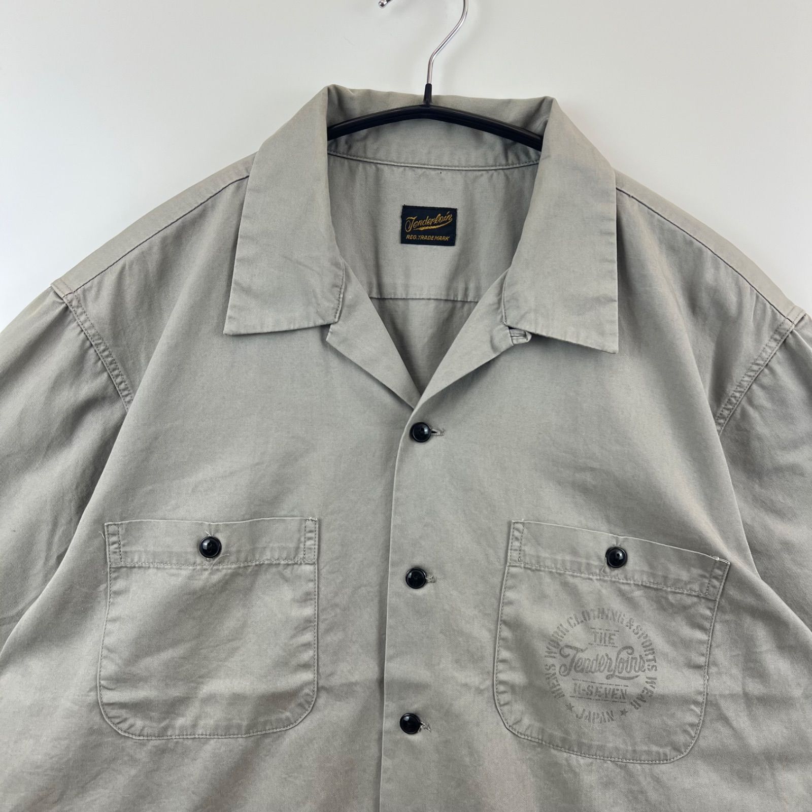 TENDERLOIN japan circle stamp S/S shirts M old archive