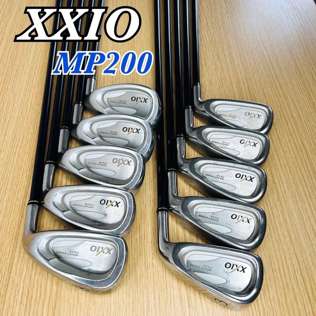 DUNLOP - DUNLOP　ゼクシオ　XXIO MP200 アイアン10本セット DUNLOP 返品OK お買い得品！中古 (10本)ザ・ゼクシオ(XXIO