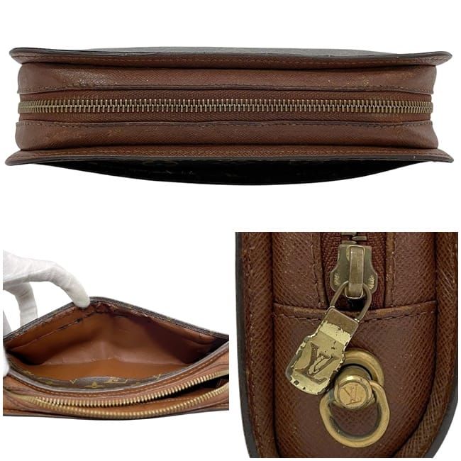 ルイヴィトン モノグラム ブラウン　セカンドバッグ ルイ ヴィトン セカンドバッグ オルセー ブラウン モノグラム