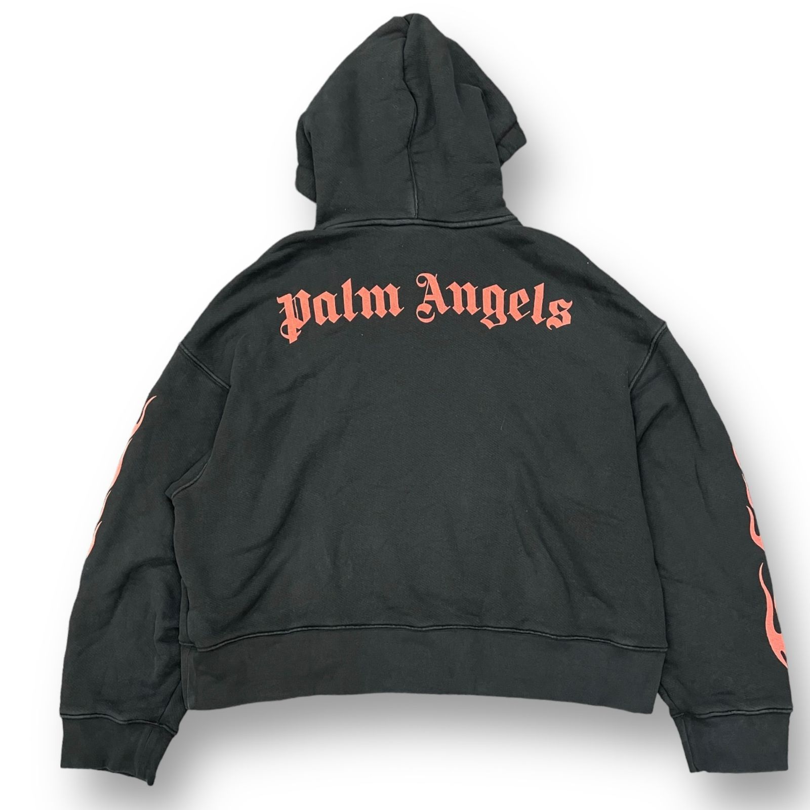 国内正規 PALM ANGELS 20SS スカル ファイア ロゴ プリント オーバー