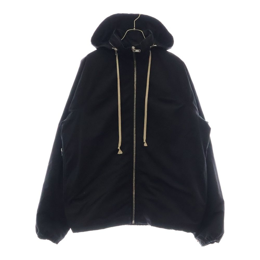 Rick Owens リックオウエンス 17AW WINDBREAKER ウインドブレーカー フーデッド ボンバージャケット ブルゾン ブラック DU17F2761-MU