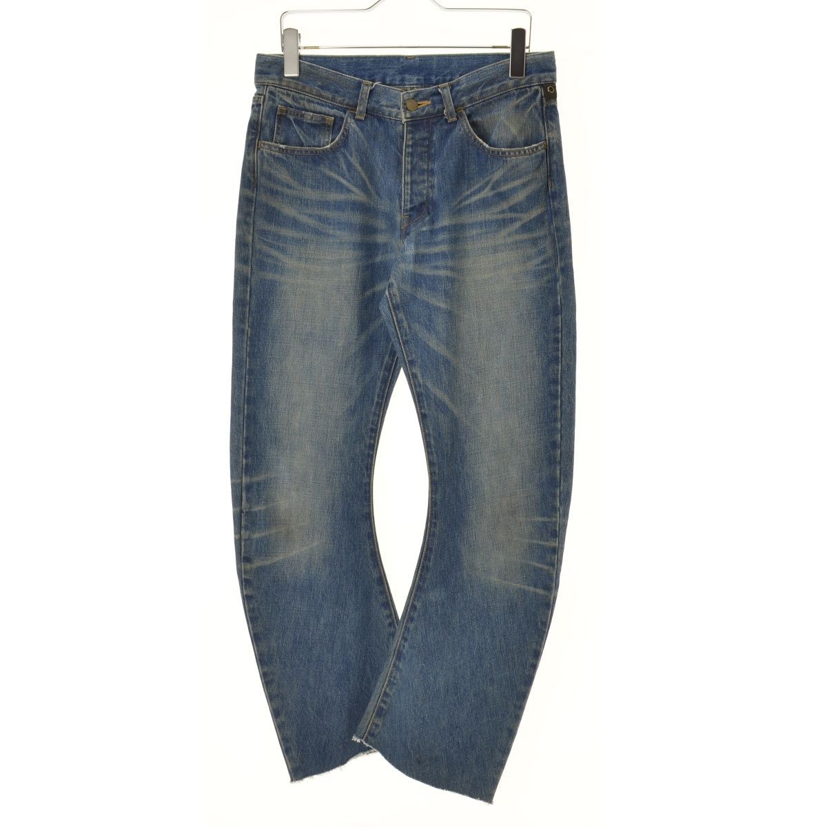 wjk（ダヴルジェイケイ）の「wide banana denim (USED)（デニムパンツ 