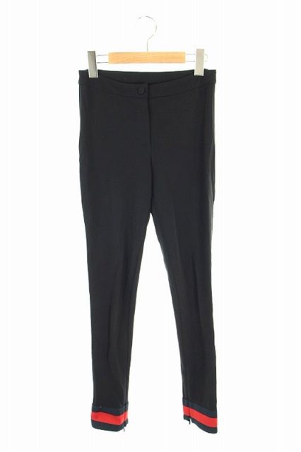 グッチ GUCCI 18SS パンツ レギンス レギパン ストレッチ加工 XS 黒 |KN OS