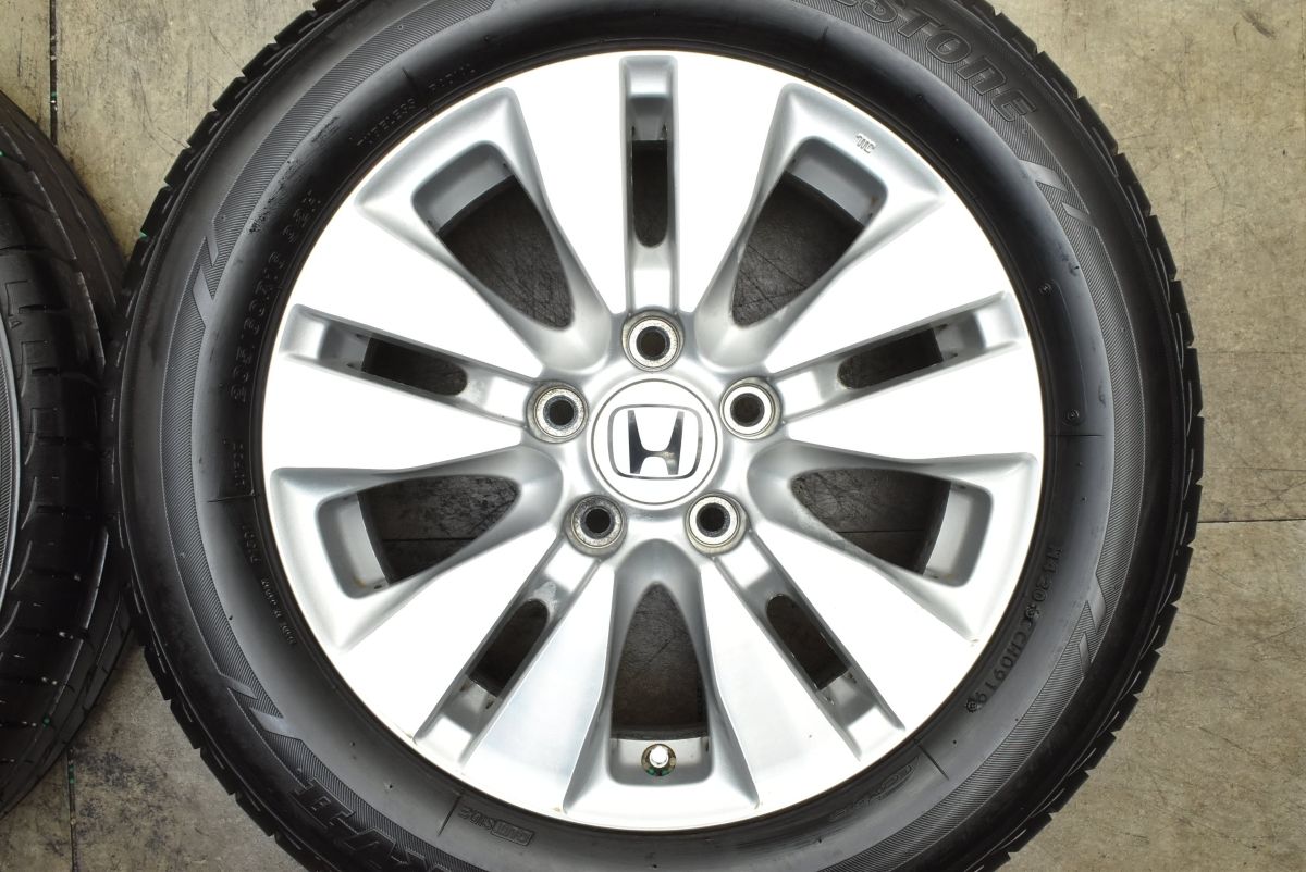 交換用に ホンダ RK ステップワゴン 純正 16in 6J 50 PCD114.3 ブリヂストン LVFT RVII 205 60R16 ノーマル戻し HONDA FFCRYSTALESIA_COM