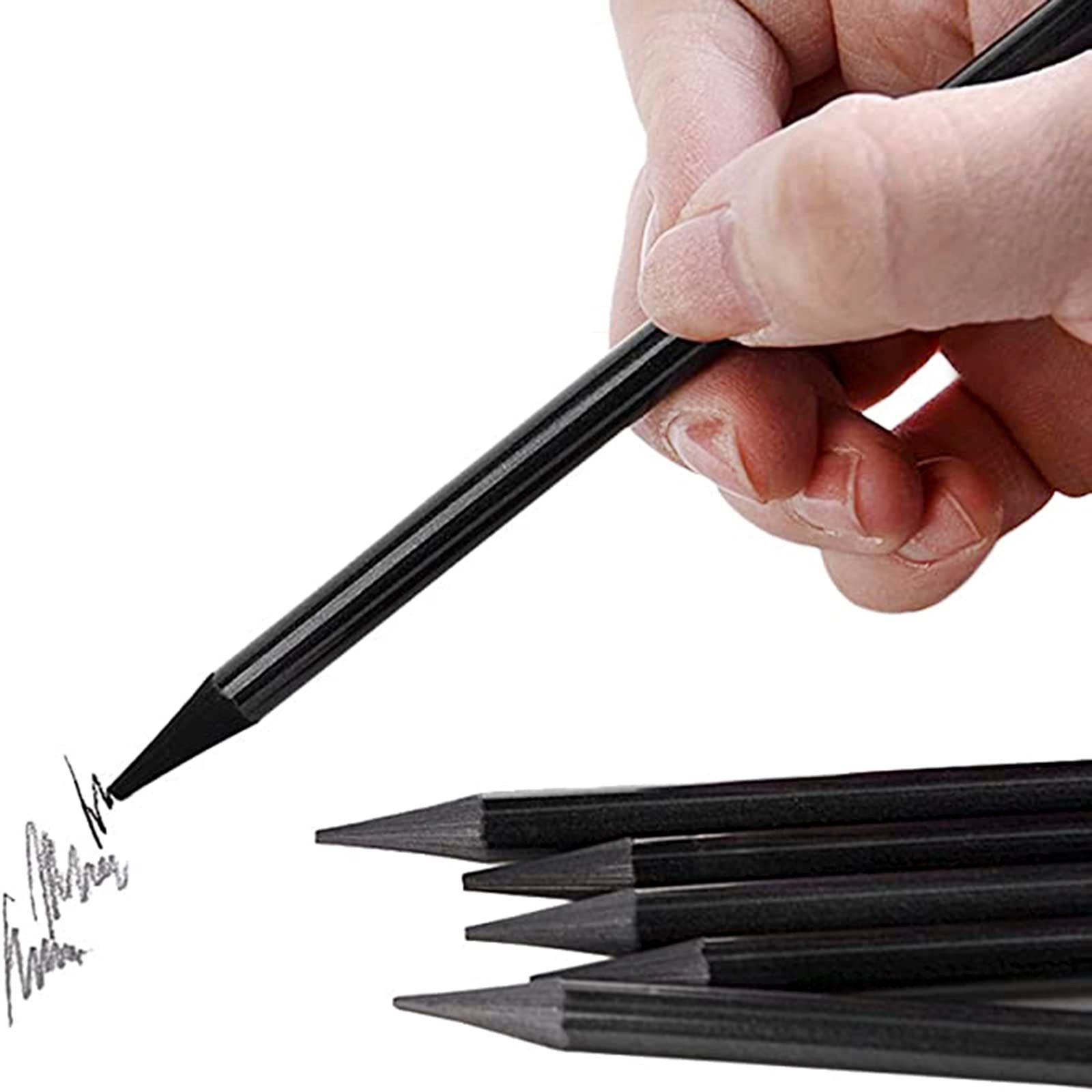 迅速発送】スケッチ用鉛筆 6本セット グラファイト鉛筆 アート