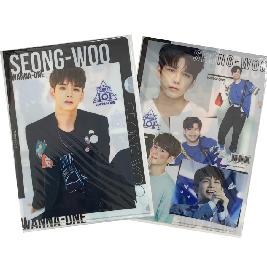 Wanna One 워너원 ワナワン 店舗特典 クリアファイル トレカ