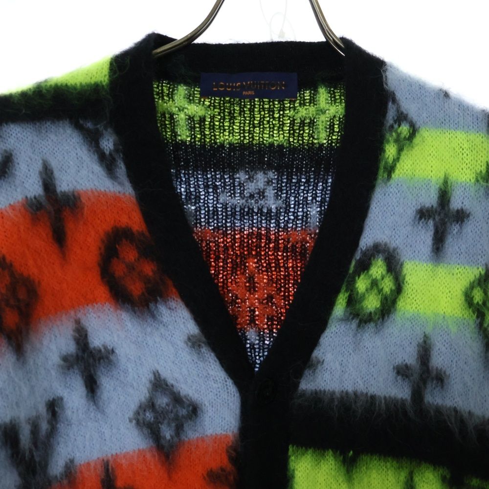 LOUIS VUITTON (ルイヴィトン) 22AW Monogram Mohair Cardigan RM222V