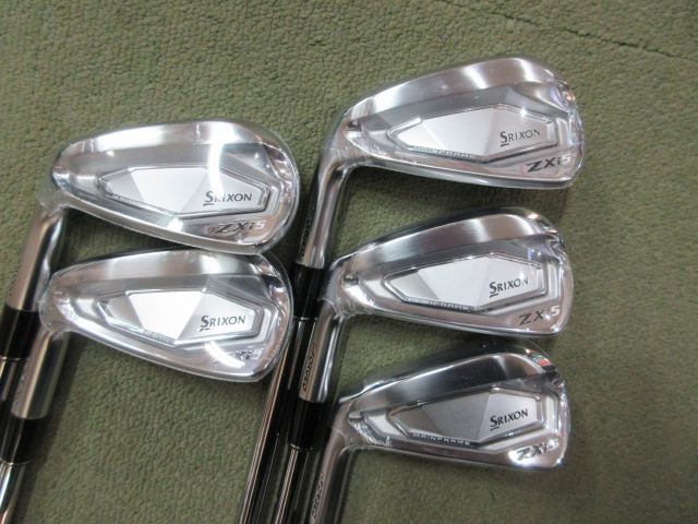 スリクソン ZX5 アイアン 6〜9.PW 5本 DG105 S200 スリクソン ZXi5