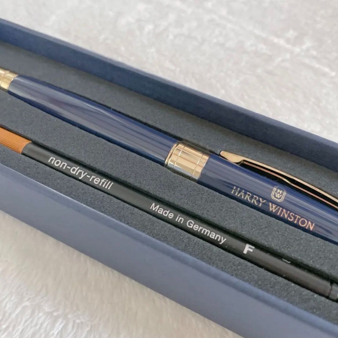 (非売品)HARRY WINSTON/ハリーウィンストン ネイビー ボールペン 新品 HARRY WINSTON ハリーウィンストン ボールペン 非売品 - メルカリ