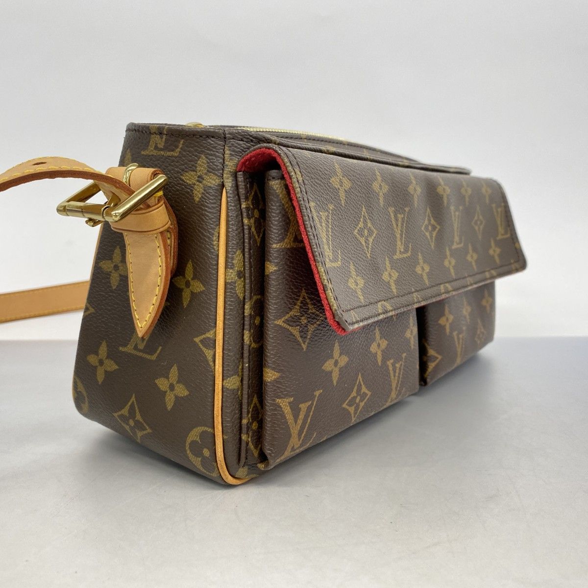 5md3913 ルイヴィトン ショルダーバッグ モノグラム ヴィバシテMM M51164 ブラウン レディース