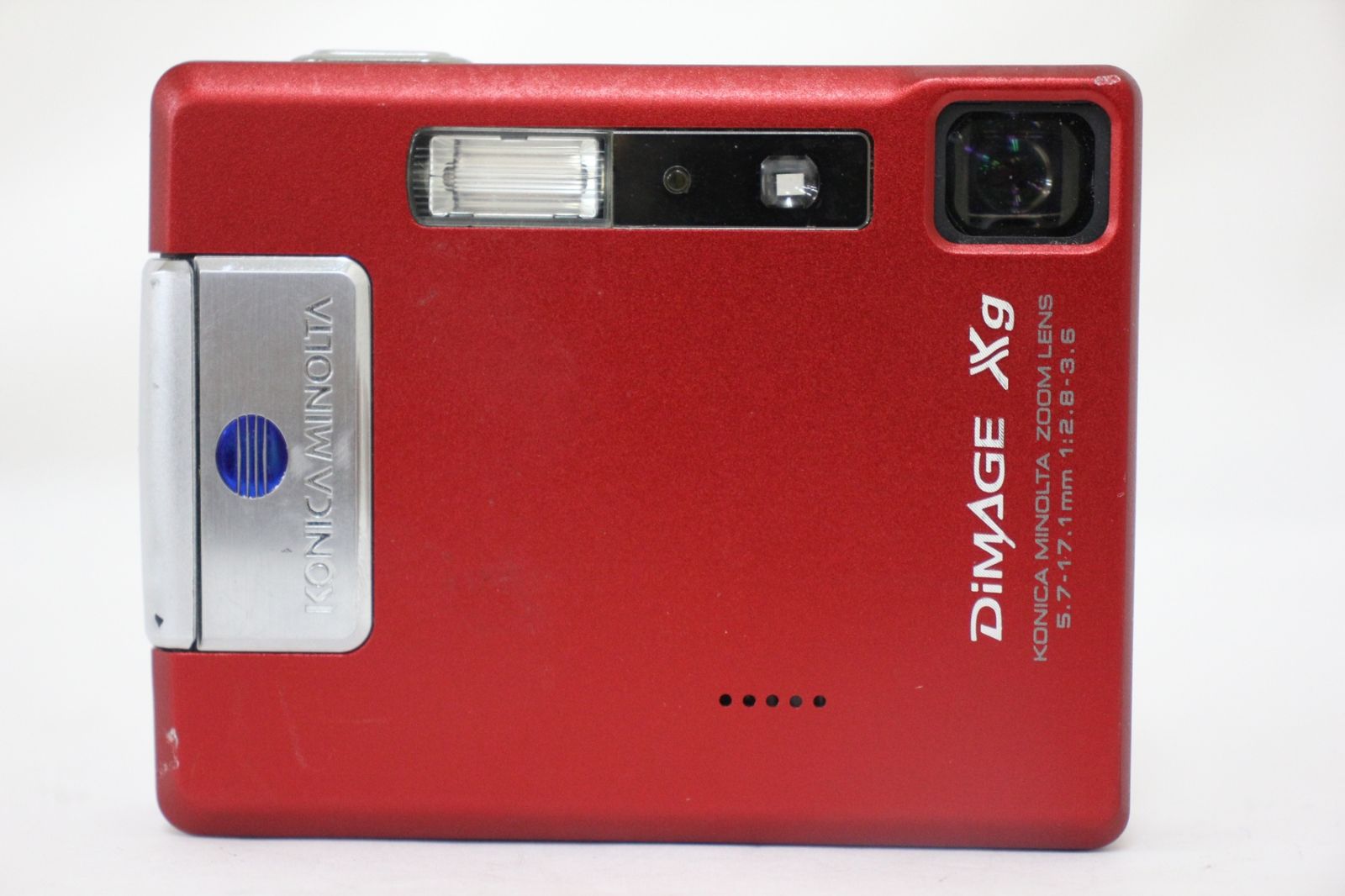 【超美品】MINOLTA DIMAGE Xt コンパクト デジカメ 新品バッテリ オールドコンデジのすゝめ：MINOLTA DiMAGE Xt Red 作例付き