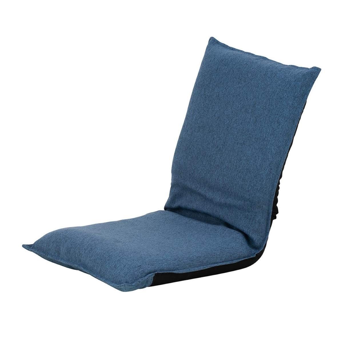 コンパクト座椅子 37×48×41 K0-CZ37NV ネイビー 【折りたたみ・省スペース・フロアチェア】 武田コーポレーション