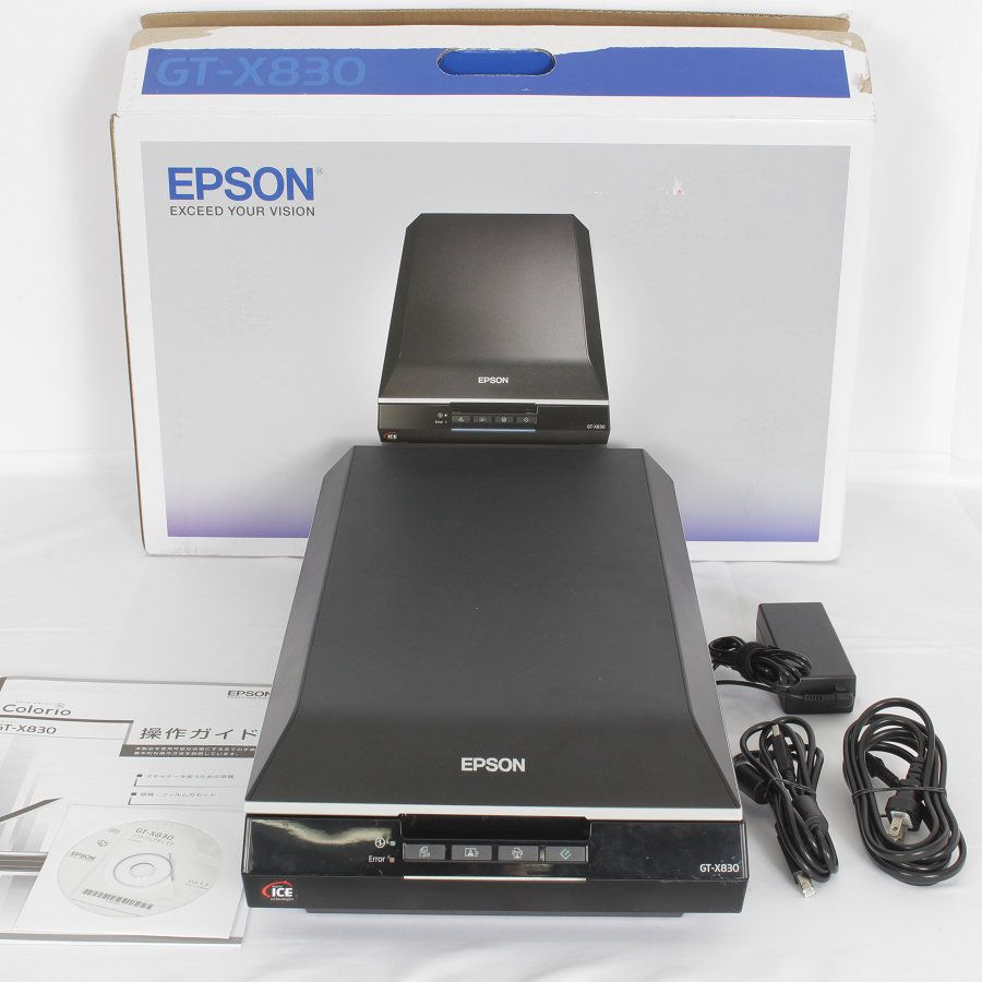 EPSON GT-X830 フラットベッド A4 スキャナー 6400dpi エプソン 本体