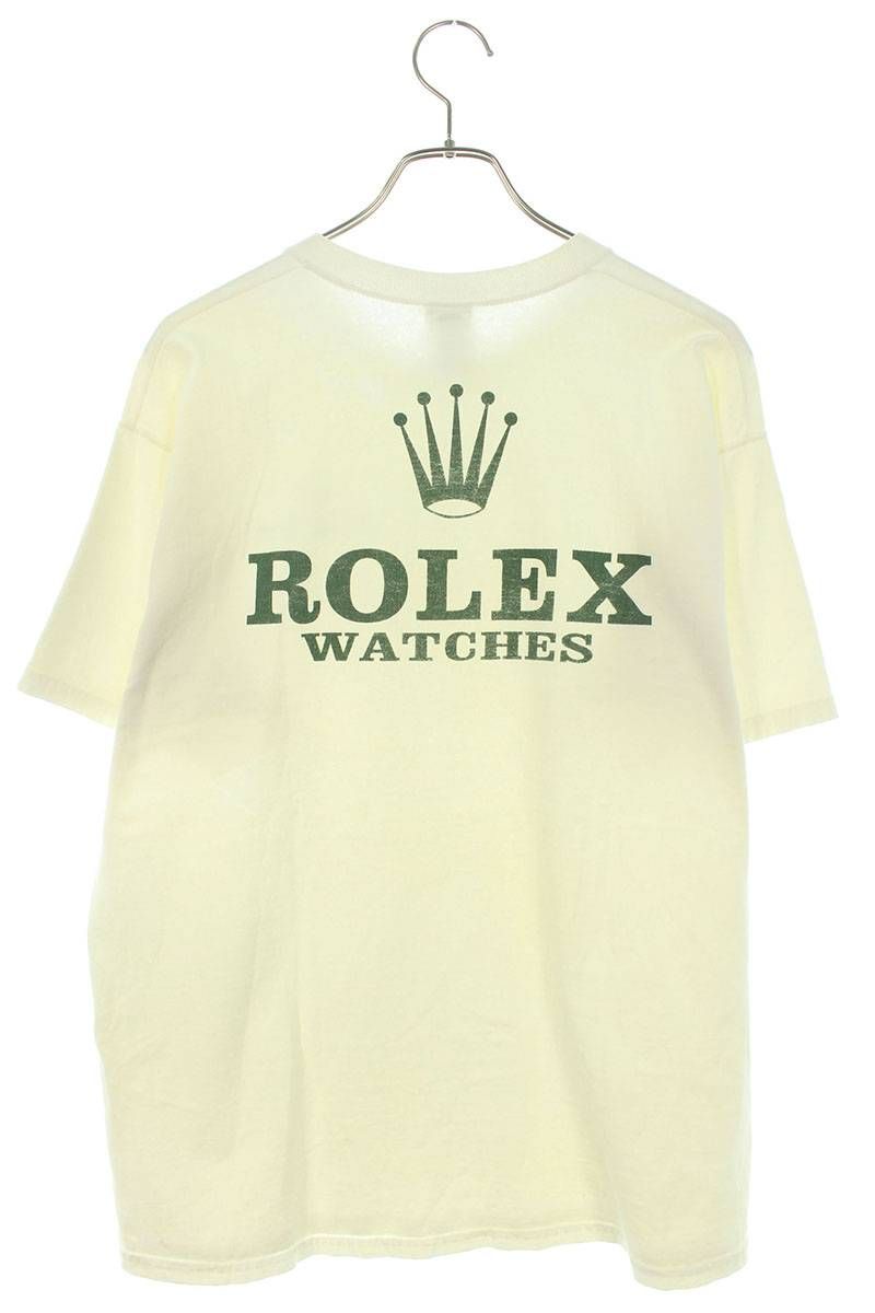 激レア！ロレックス ロゴ入りTシャツ ヴィンテージ 90s ROLEX/ロレックス ロゴプリントTシャツ メンズ