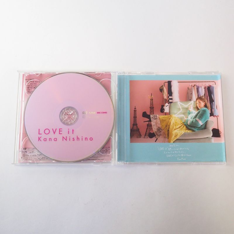 西野カナ LOVE it (初回生産限定盤)(DVD付) パッ/Best Friends Forever