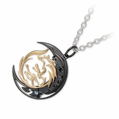 WOLFMAN B.R.S ウルフマン シルバー ネックレス トパーズ ブラック 