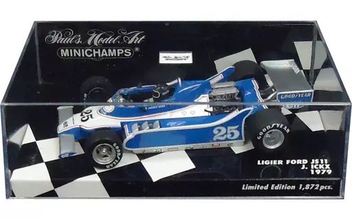 【】ミニカー 1/43 Ligier Ford JS11 1979 elf #25(ブルー×ホワイト) [400790125]