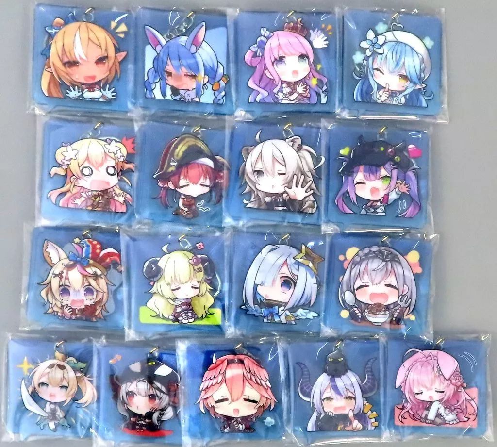 中古キーホルダー 全18種セット 「バーチャルYouTuber