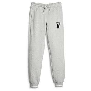  プーマ(PUMA) 裏起毛 スウェットロングパンツ SQUAD ガールズ 678542 ライトグレーヘザー(04) 140cm その他