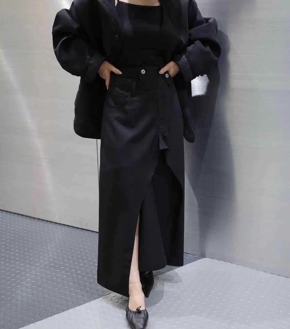 22aw 渡辺純也 COMME des GARCONS コム デ ギャルソン ラップ パンツ スカート s