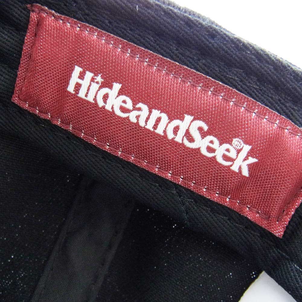 HideandSeek ハイドアンドシーク 帽子 ONE OZ BASEBALL CAP スナップ