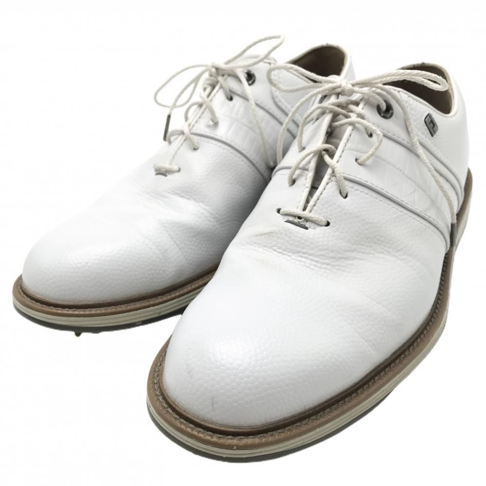 フットジョイ ゴルフシューズ 白 フットジョイ 53931J DRYJOYS PREMIERE メンズ 26.5 ゴルフウェア FootJoy