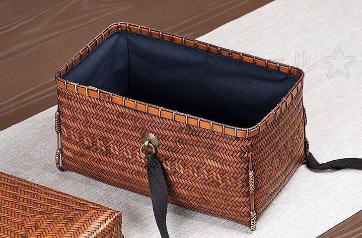 おしゃれ竹籠 編み