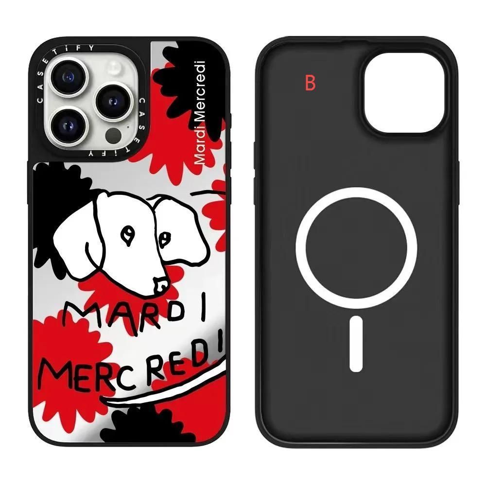 ミラーケースMagSafe対応】ケースティファイCASETiFY x Mardi Mercredi