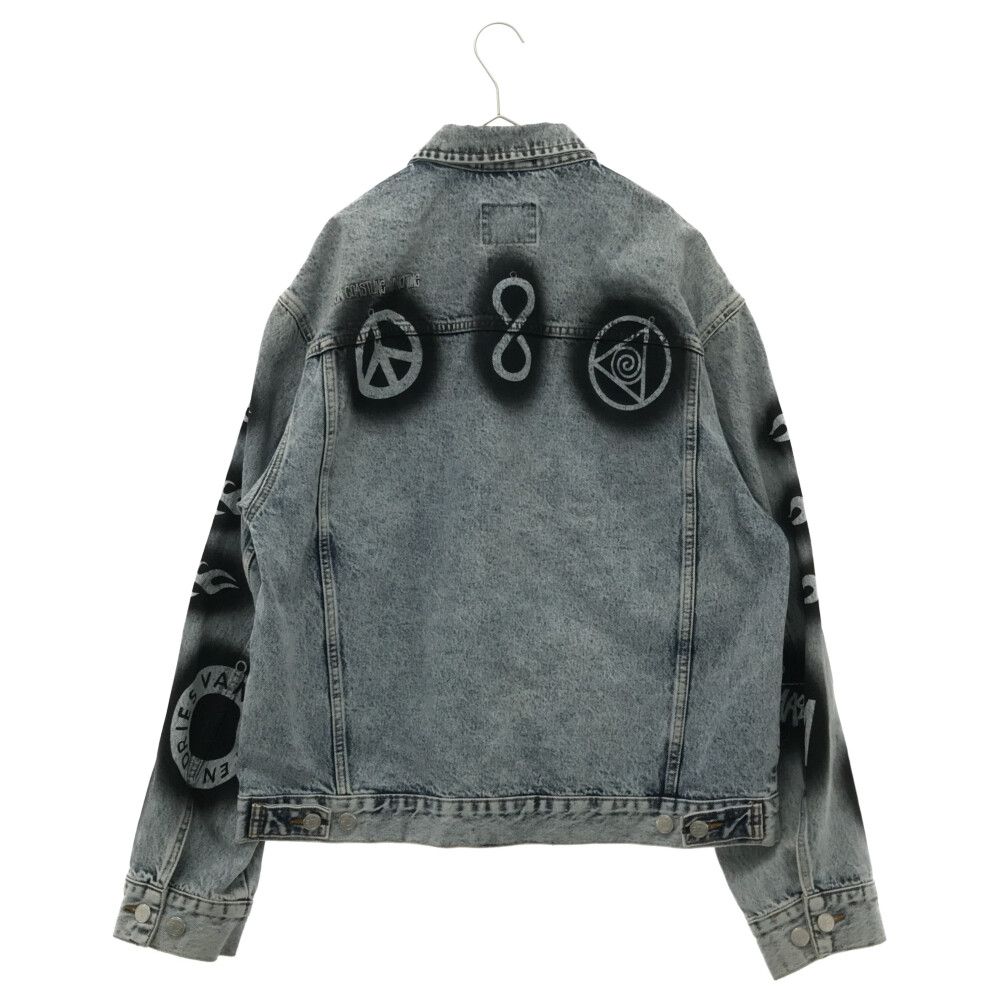 STUSSY (ステューシー) ×Dries Van Noten Hand Stencilled Denim