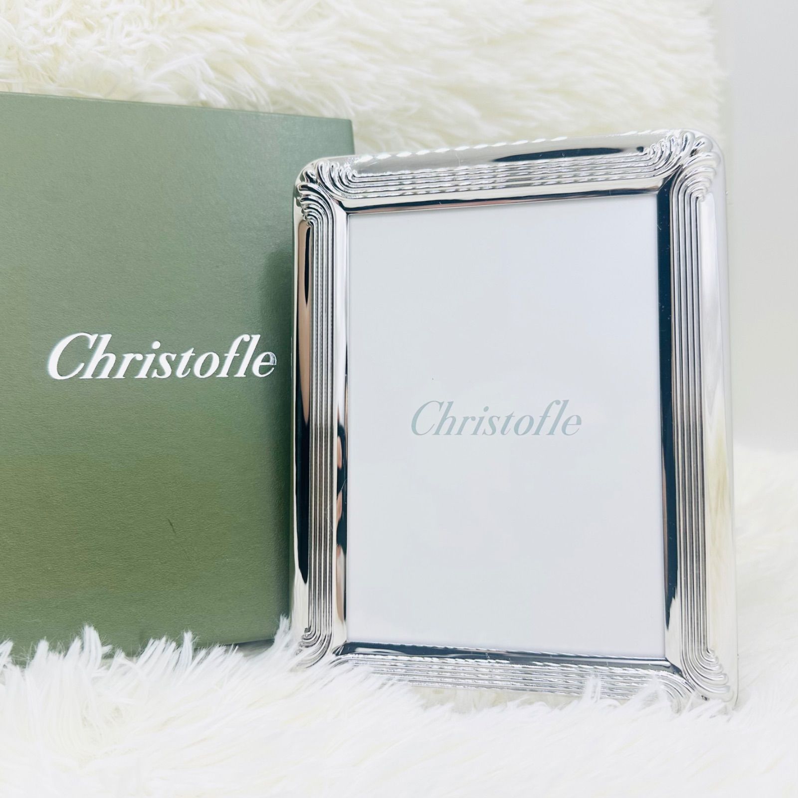 クリストフル フォトフレーム コキーユ （Christofle