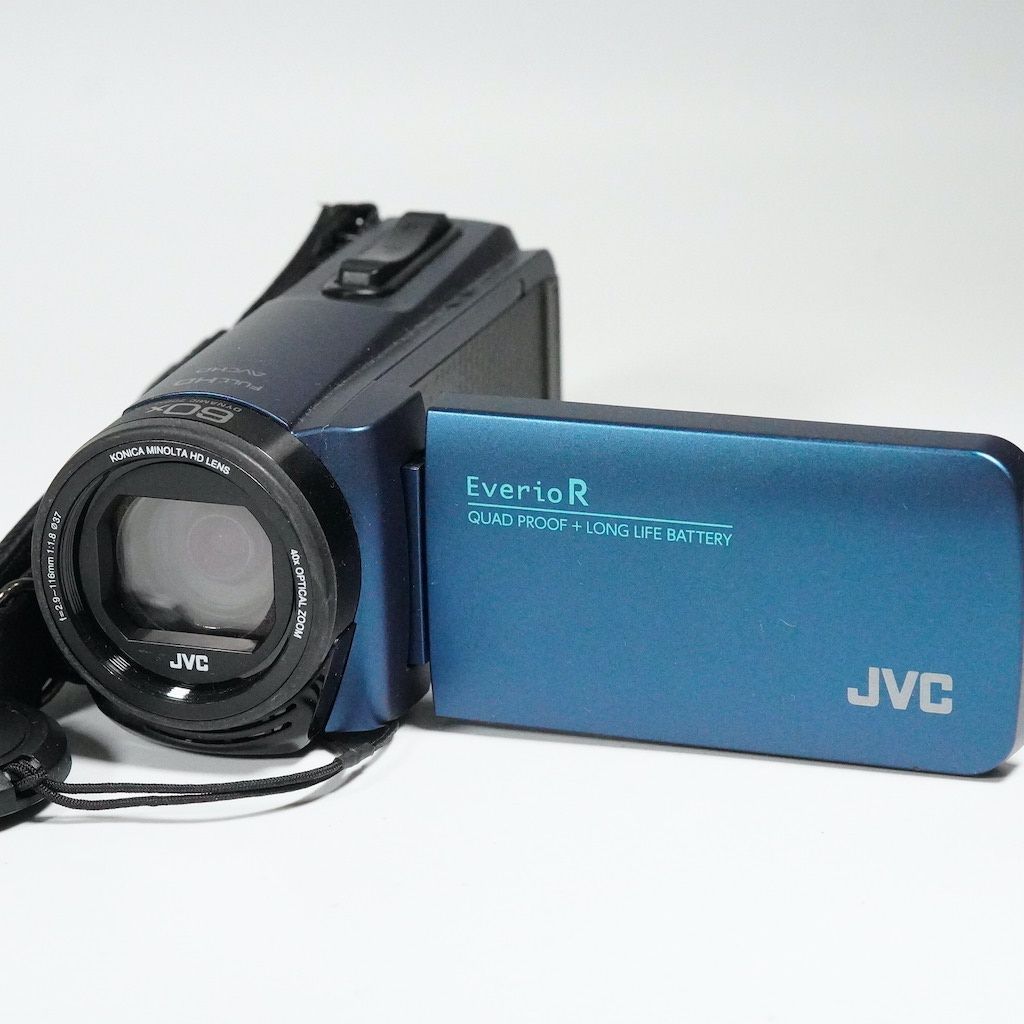 極美品】洗えるビデオカメラ JVC Everio R GZ-R480-A 防水 【公式通販】