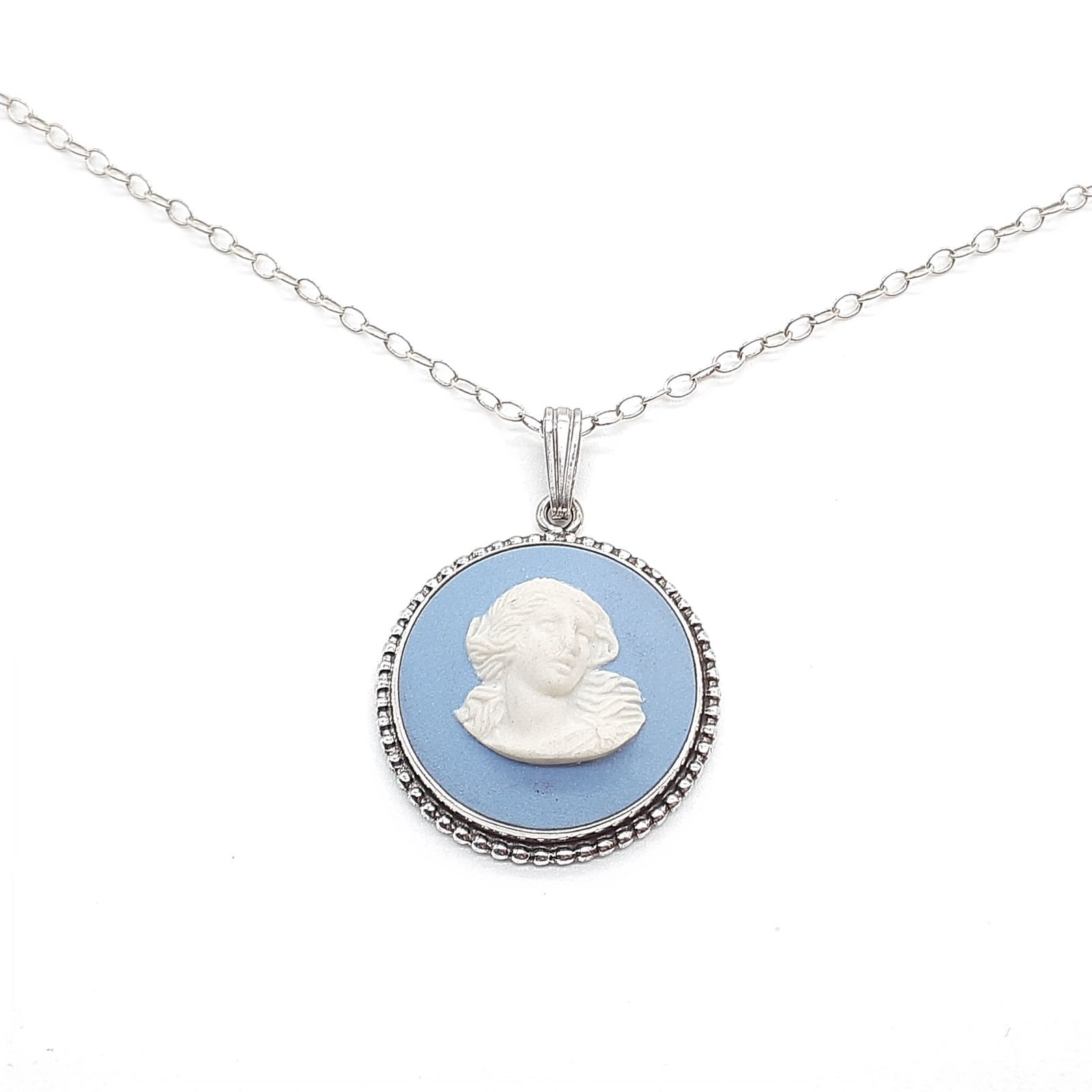 WEDGWOOD ウェッジウッド ネックレス SILVER 925 シルバー ジャスパー 