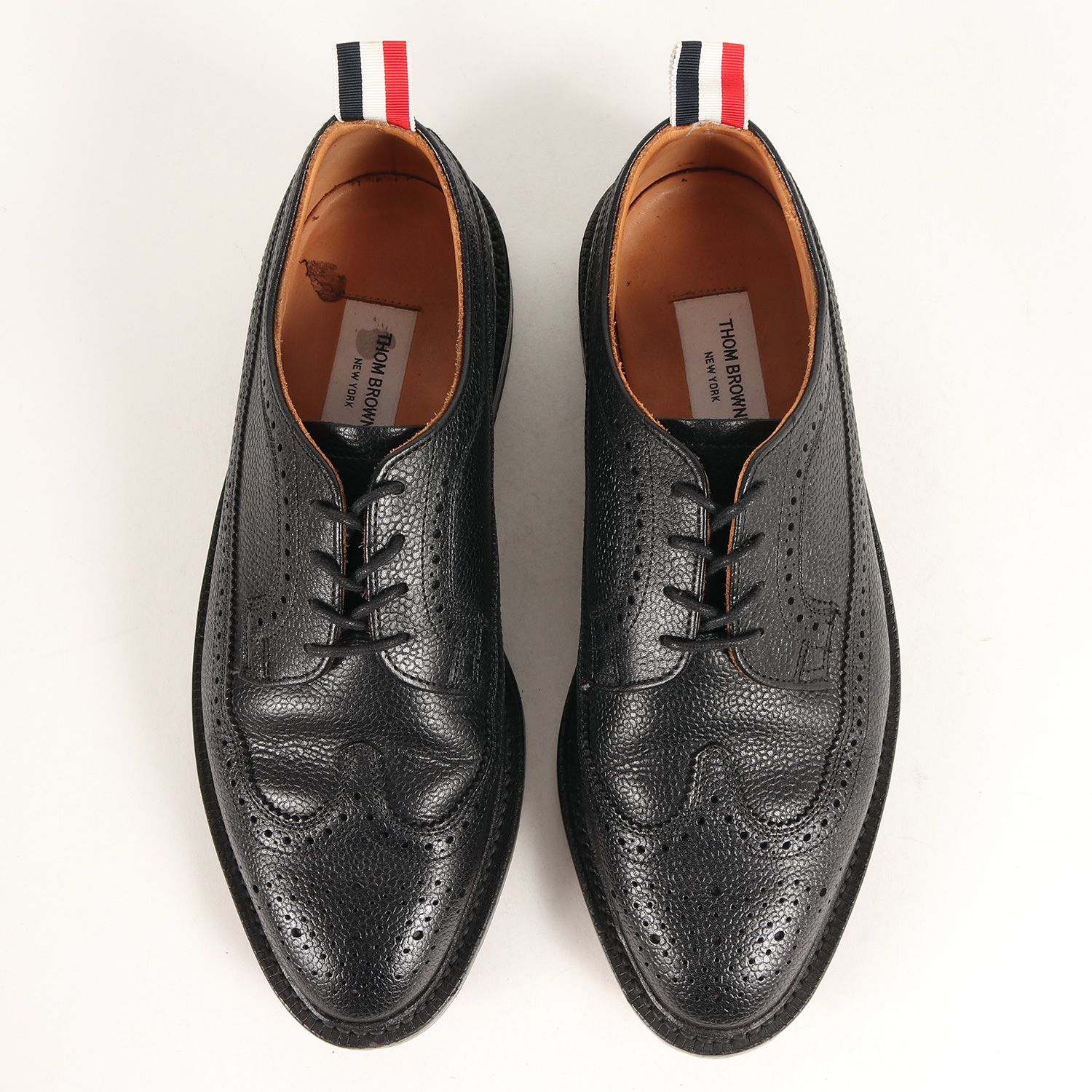 THOM BROWNE WING TIP FLAT トムブラウン 39サイズ - jcengenharia.com