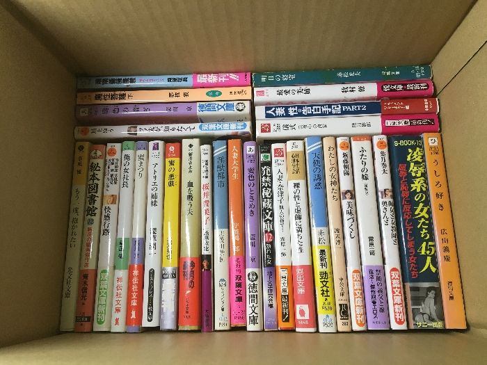 官能小説 文庫 大量おまとめ】◇約60冊セット ダブリ・不揃い