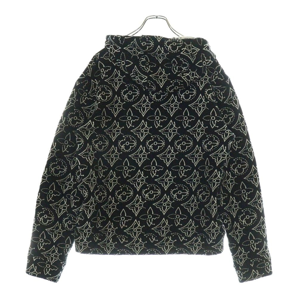 限定コラボ♪【LV x NBA】Strategic Flowers Quilted Hoodie Louis Vuitton x NBA Strategic Flowers Quilted Hoodie Black