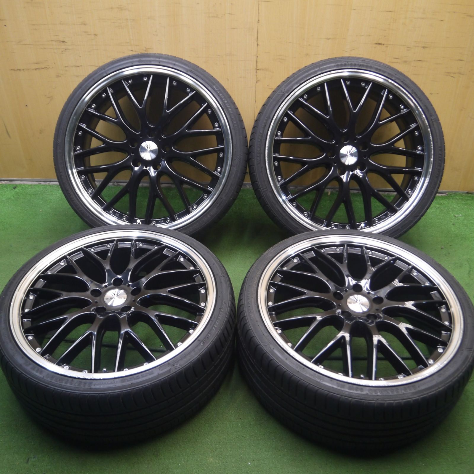 送料無料* 4本価格☆632 LOXARNY MULTI FORCHETTA 225/35R20 