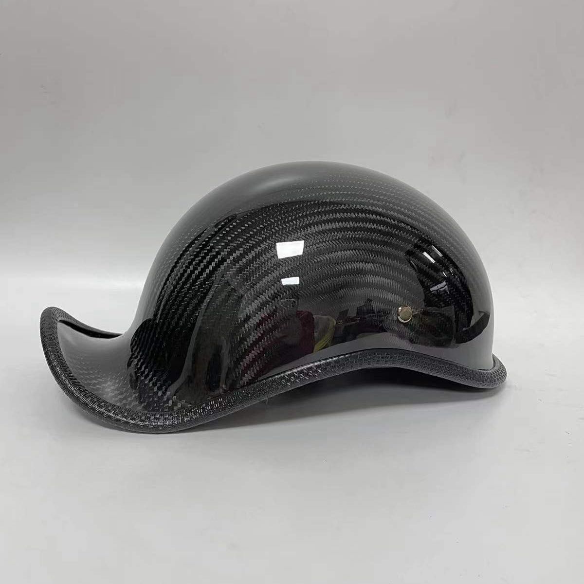 人気 3k/12kカーボン製ハーフヘルメットハンチングヘルメットダック