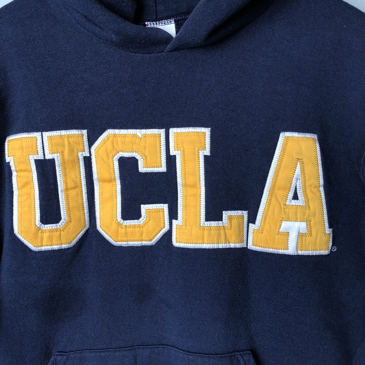 90s USA製 UCLA カレッジスウェット RUSSEL 社製ボディ 90's RUSSELL ATHLETIC ''UCLA BRUINS'' 3段プリント 前V