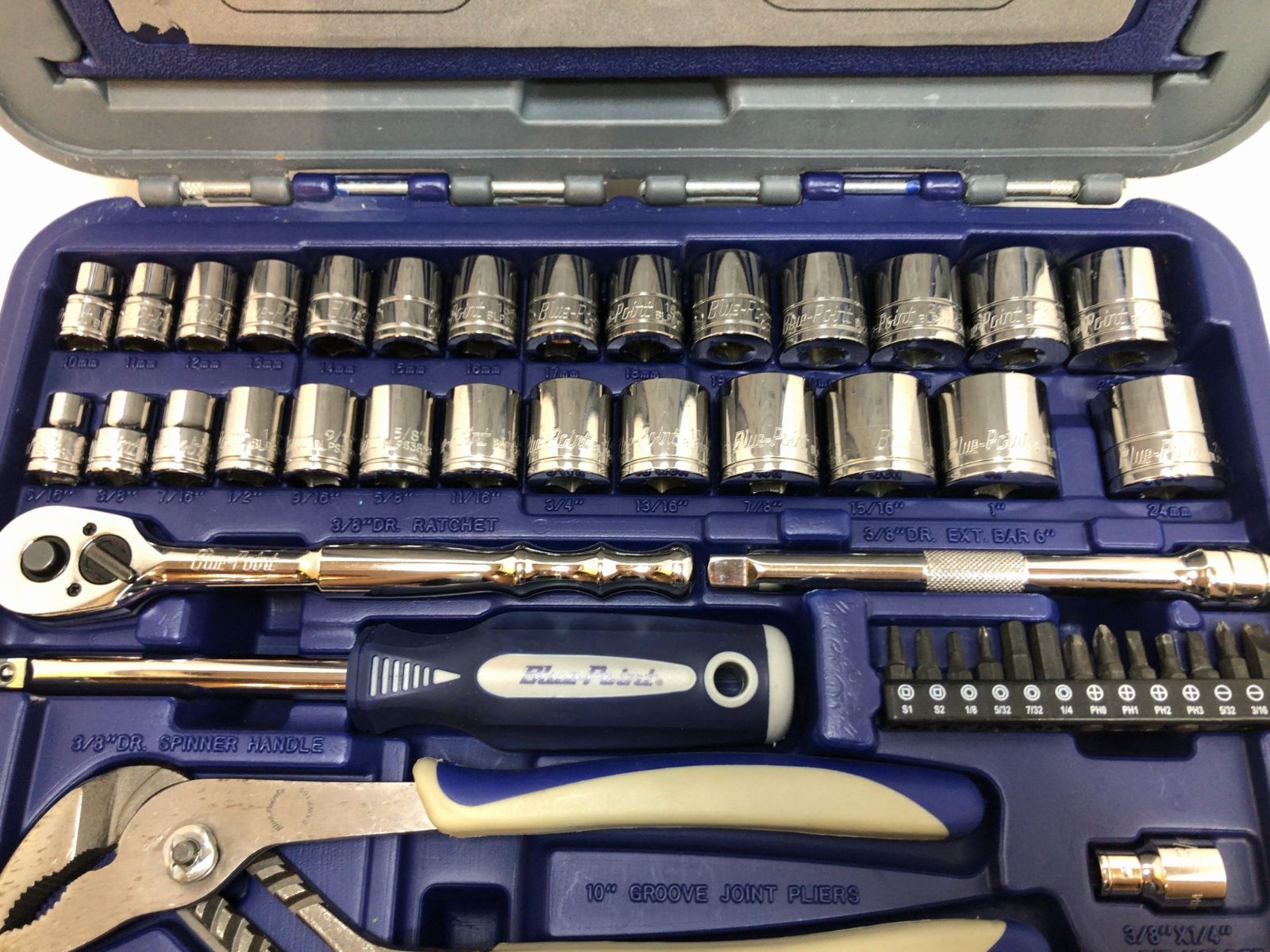 Snap-on Blue Point 70pc ジェネラル サービス セット ツールセット BLPGSSCT71 有 モンキ―レンチ スナップオン ブルーポイント 3|8” Square drive GeneraL Service Set WWW_USTAUSTRALIA_COM_AU